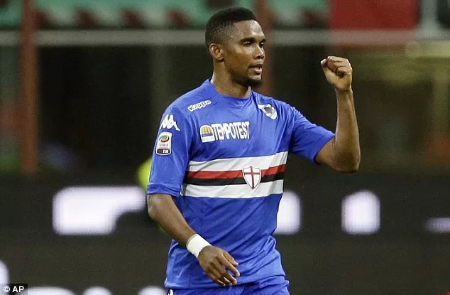 Italie : Eto’o passeur avec la Samp’, son président se lâche