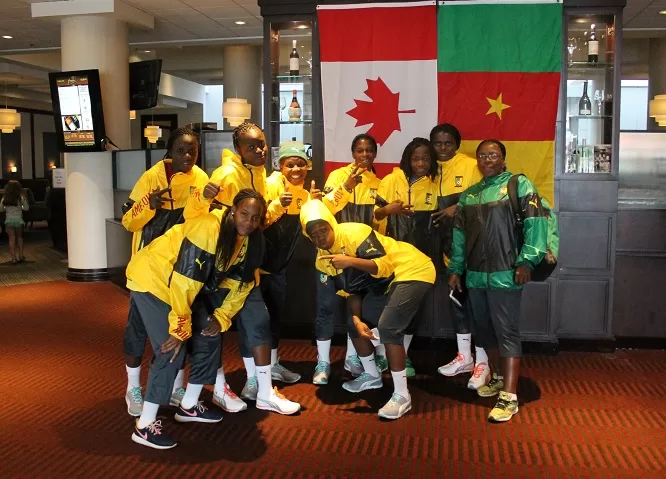 Canada 2015 : les Lionnes à Surrey au Sheraton Hotel