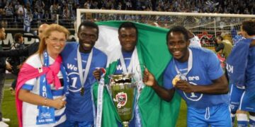 Serge Tabékou,  champion de Belgique 2015