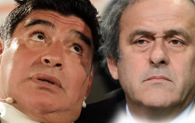 Maradona charge Platini et se voit vice-président