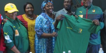 La communauté camerounaise de tout coeur avec les Lionnes