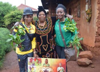 Lionnes: Falone Meffometou honorée à Baleng