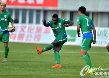 Chine : Yves Ekwalla a inscrit son dixième but