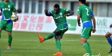 Chine : Yves Ekwalla a inscrit son dixième but