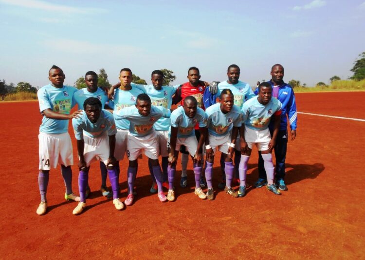 Fovu de Baham : Dominique Ayissi en sapeur-pompier