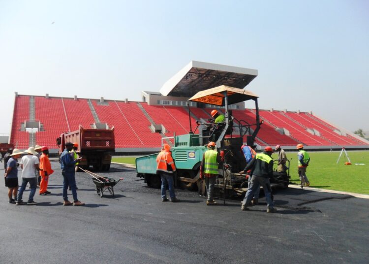 Can 2019: Le stade de Bafoussam sort de terre