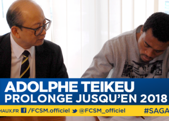 Sochaux : Adolphe Teikeu prolonge jusqu’en 2018