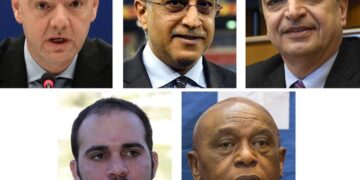 FIFA: Cinq candidats confirmés pour le poste de président