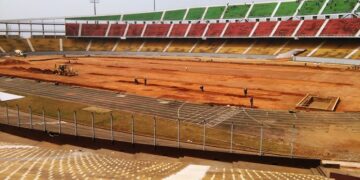 Réfection du Stade Ahmadou Ahidjo en images