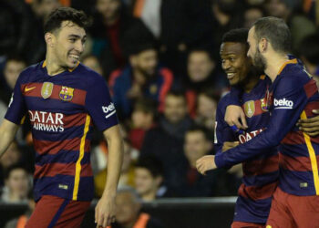 Kaptoum marque son premier et le Barça bat un record