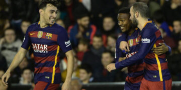 Kaptoum marque son premier et le Barça bat un record
