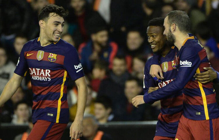 Kaptoum marque son premier et le Barça bat un record