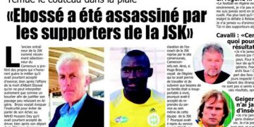 La presse Algérienne répond à Hugo Broos