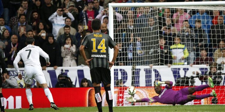 Malaga : Ronaldo marque, mais Kameni arrête son pénalty
