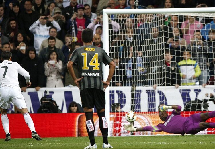 Malaga : Ronaldo marque, mais Kameni arrête son pénalty