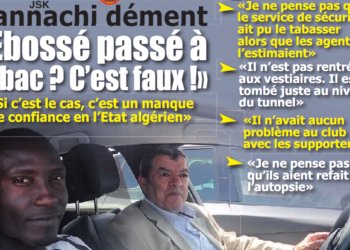 JS Kabylie:  Le salaire de Ebossé toujours pas payé deux ans après