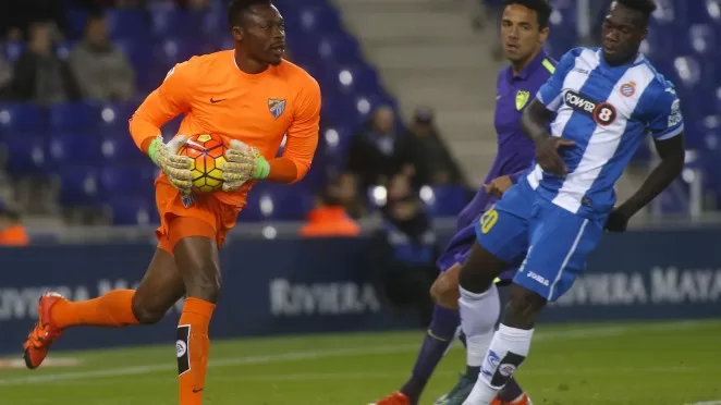 Malaga : Carlos Kameni blessé