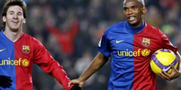 Samuel Eto’o rectifie: « Je n’ai pas joué avec Lionel Messi. Lionel Messi a joué avec moi »