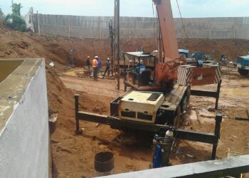 Stade Ahmadou Ahidjo: Les travaux avancent (En images)