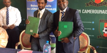 Opur, boisson officielle des Lions Indomptables