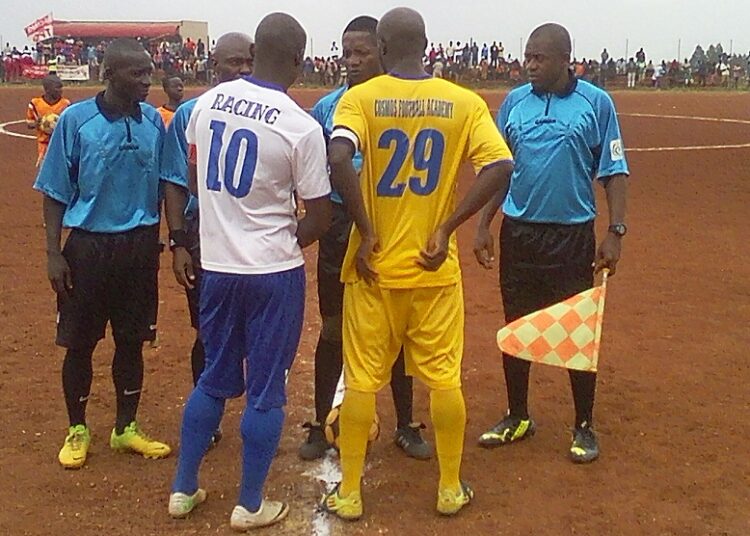 Ligue 1 : Racing lamine Cosmos (3-0)
