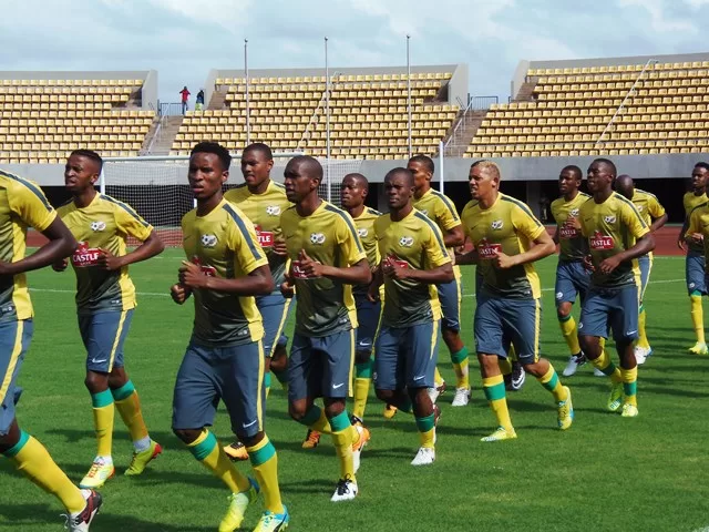 CMR – AFS: Les Bafana Bafana reconnaissent la pelouse (images)