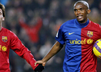 Samuel Eto’o rectifie: « Je n’ai pas joué avec Lionel Messi. Lionel Messi a joué avec moi »