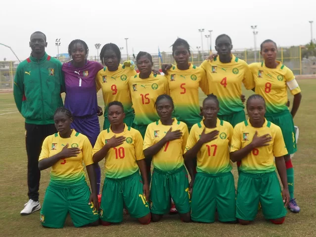Les Lionnes U17 en amical à Kouekong