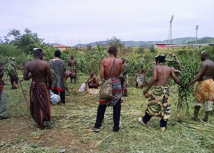 Stade de Bafoussam: Des rituels avant l’inauguration