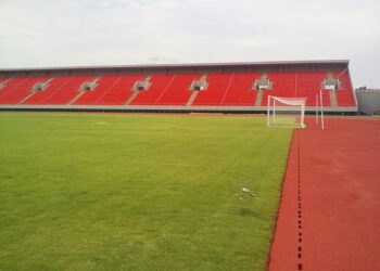 [Images] Le stade de Kouékong affiche fière allure