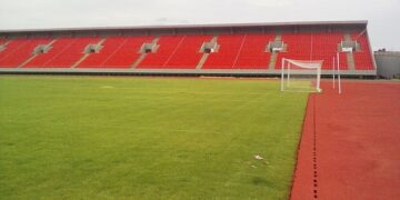 [Images] Le stade de Kouékong affiche fière allure