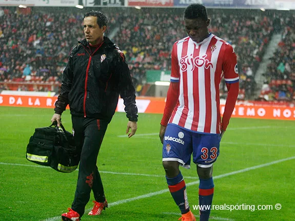 Gijon : Dani Ndi pourrait être opéré du genou gauche