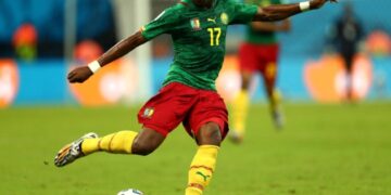 Stéphane Mbia sous la Broos du Sir Hugo