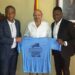 Visite : Carlos Kameni chez l’Ambassadeur d’Espagne