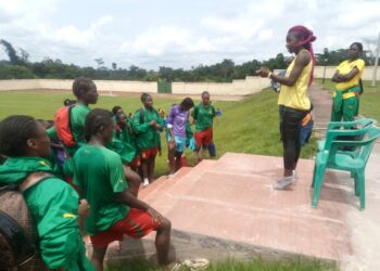 Jordanie 2016 : les Lionnes U17 encouragées par Ngono Mani