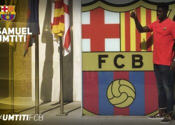 FC Barcelone : Umtiti présenté à la presse
