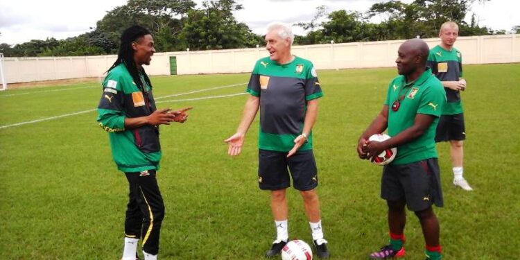 Lions A’ : Song à l’œuvre, Broos supervise