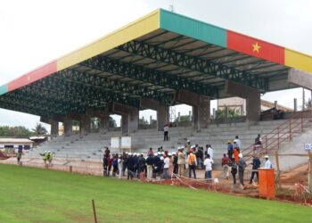 Avancement des travaux au stade militaire de Yaoundé (en images)