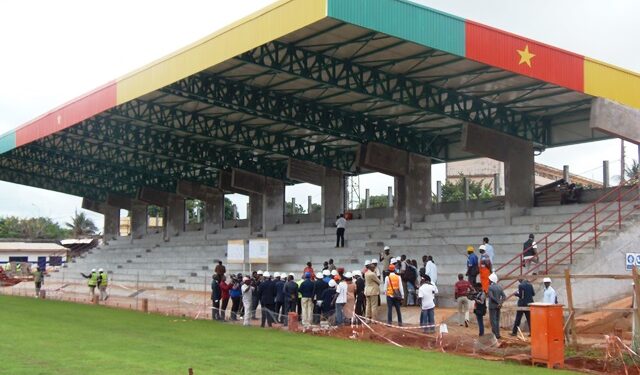 Avancement des travaux au stade militaire de Yaoundé (en images)