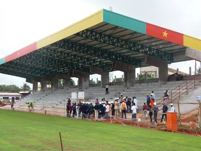 Avancement des travaux au stade militaire de Yaoundé (en images)