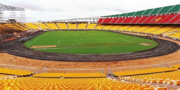 Images : le relifting du stade Omnisports de Yaoundé