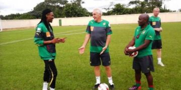 Lions A’ : Avec Rigobert Song, un stage en Chine?