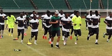 Limbé: Les Lions se sont entraînés