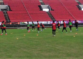 CMR – GAM: Premier entraînement des Gambiens