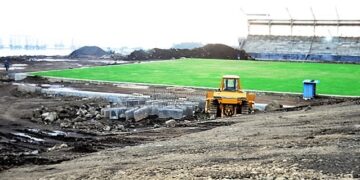 Stade annexe N°2: En attendant les salaires, le gouvernement calme le jeu