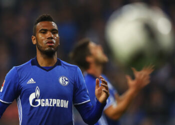 Allemagne : Choupo et Marvin en noir et blanc