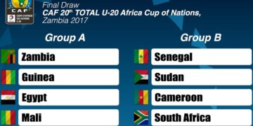 Zambie 2017 : avec le Sénégal, le Soudan et l&rsquo;Afrique du Sud