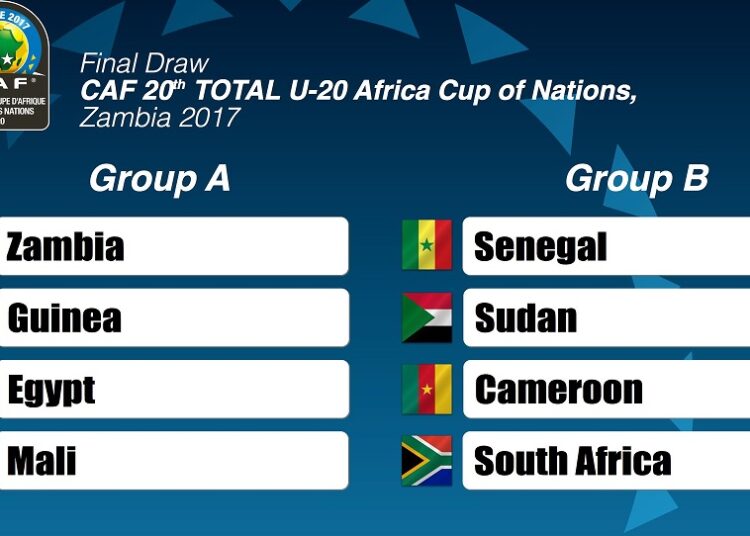 Zambie 2017 : avec le Sénégal, le Soudan et l’Afrique du Sud