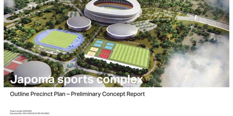 Can 2019 : 114 milliards Fcfa pour le complexe sportif de Japoma