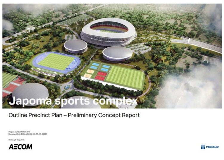 Can 2019 : 114 milliards Fcfa pour le complexe sportif de Japoma